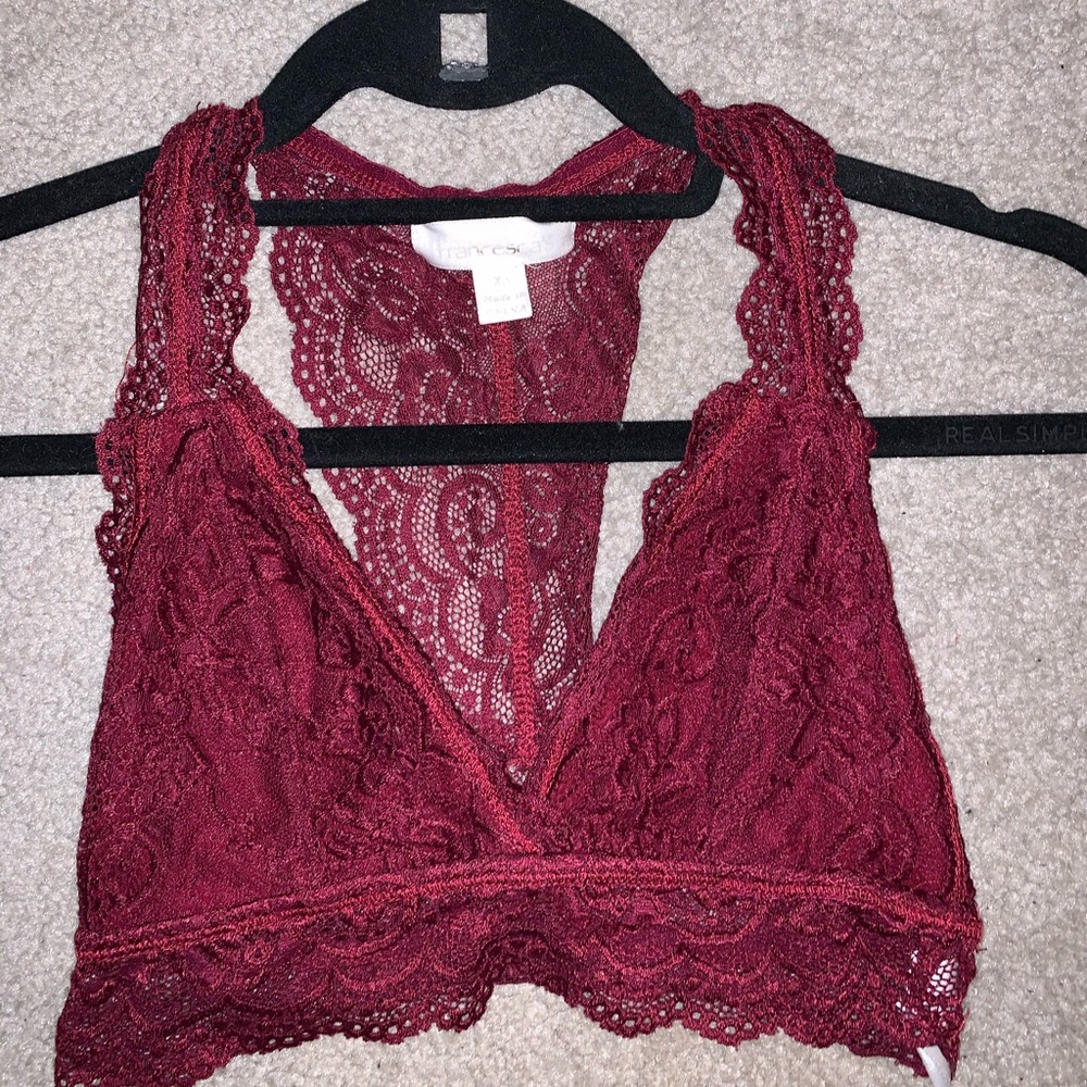 Francesca’s Remington Racer Back Lace Bralette - Picture 3 of 5